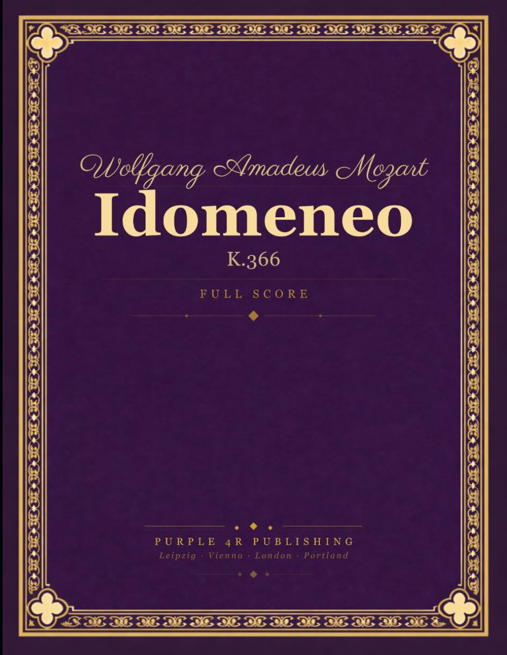 ler totalmente Mozart: Idomeneo, K. 366 - Complete Opera Full Score