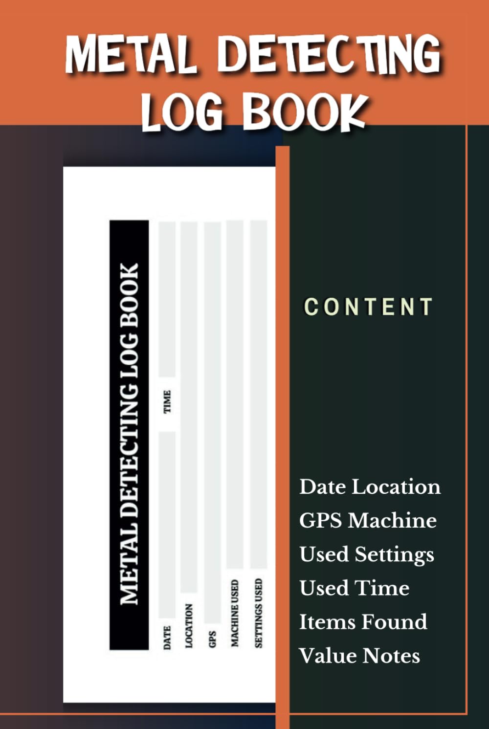 capítulo por capítulo baixar Metal Detecting Log Book: Earth Diggers Can Use These 120 Pages to Keep Track of Found Items And Statistics