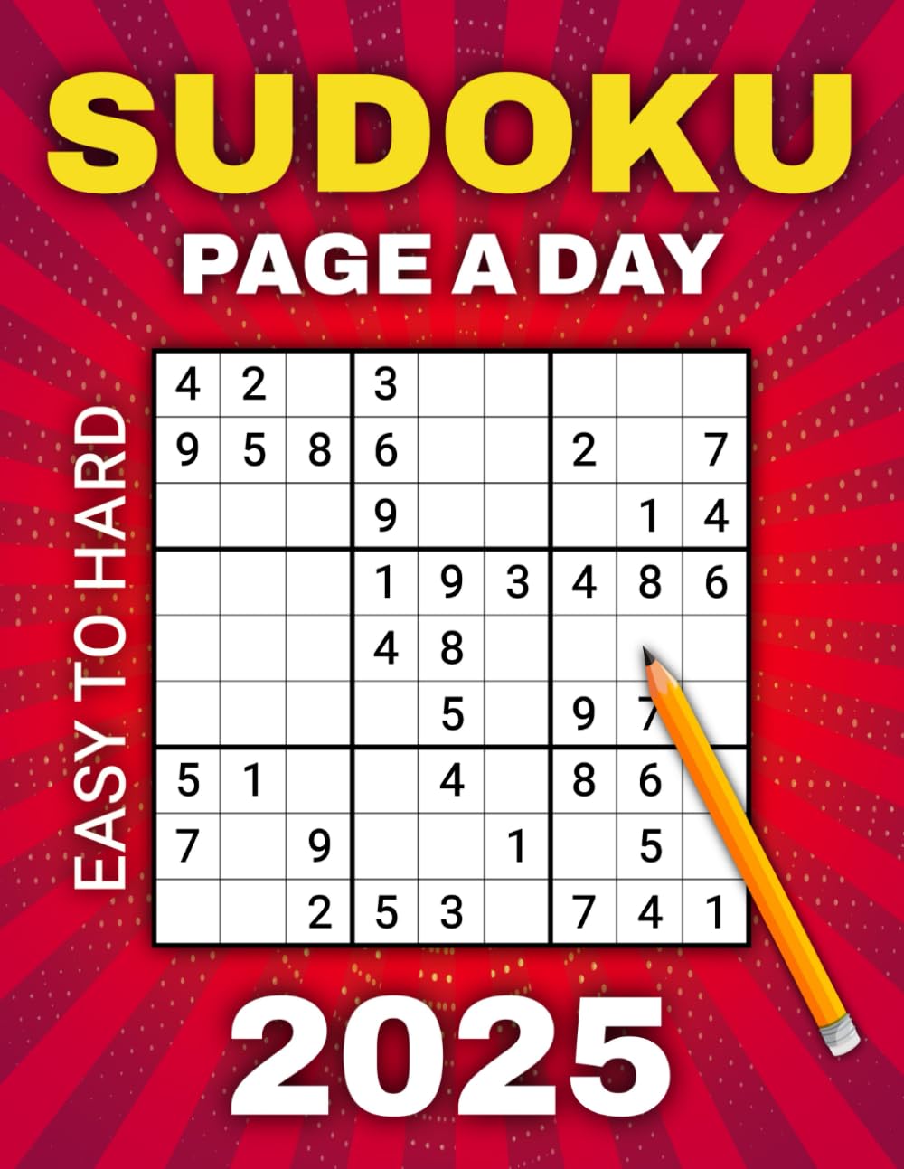 Sudoku 2025 Page A Day: 365 Days of Puzzles for Adults From Easy to Hard baixar o livro de graça