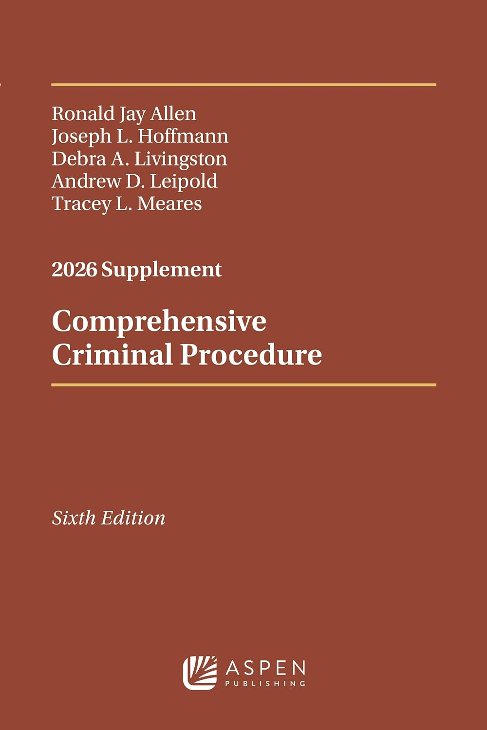 ler totalmente Comprehensive Criminal Procedure: Sixth Edition 2026 Supplement (Supplements) (English Edition)