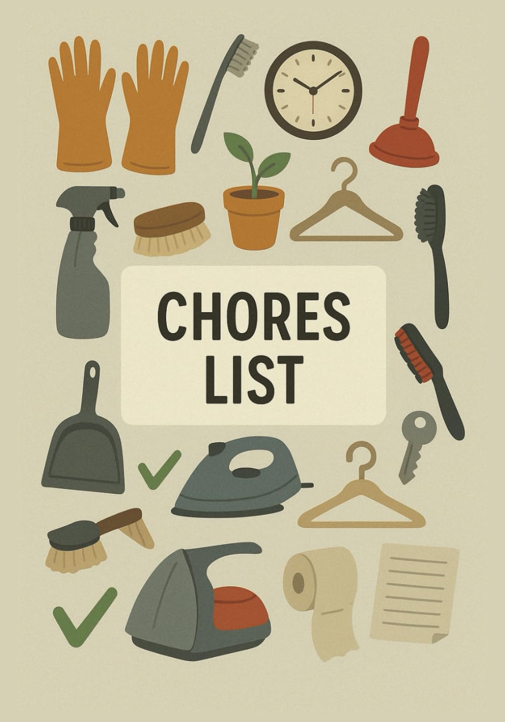Chores List: Organize Daily Tasks & Stay on Track | Your Go-To Planner for Household & Personal Chores | Simple, Clean, and Effective Task Management baixar livro de graça
