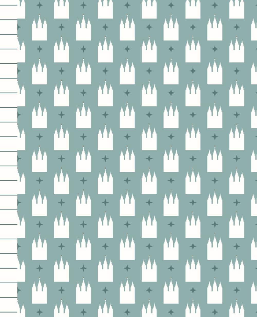 ler totalmente LDS Temple on Blue: Composition Notebook | Journal | Salt Lake LDS Temple