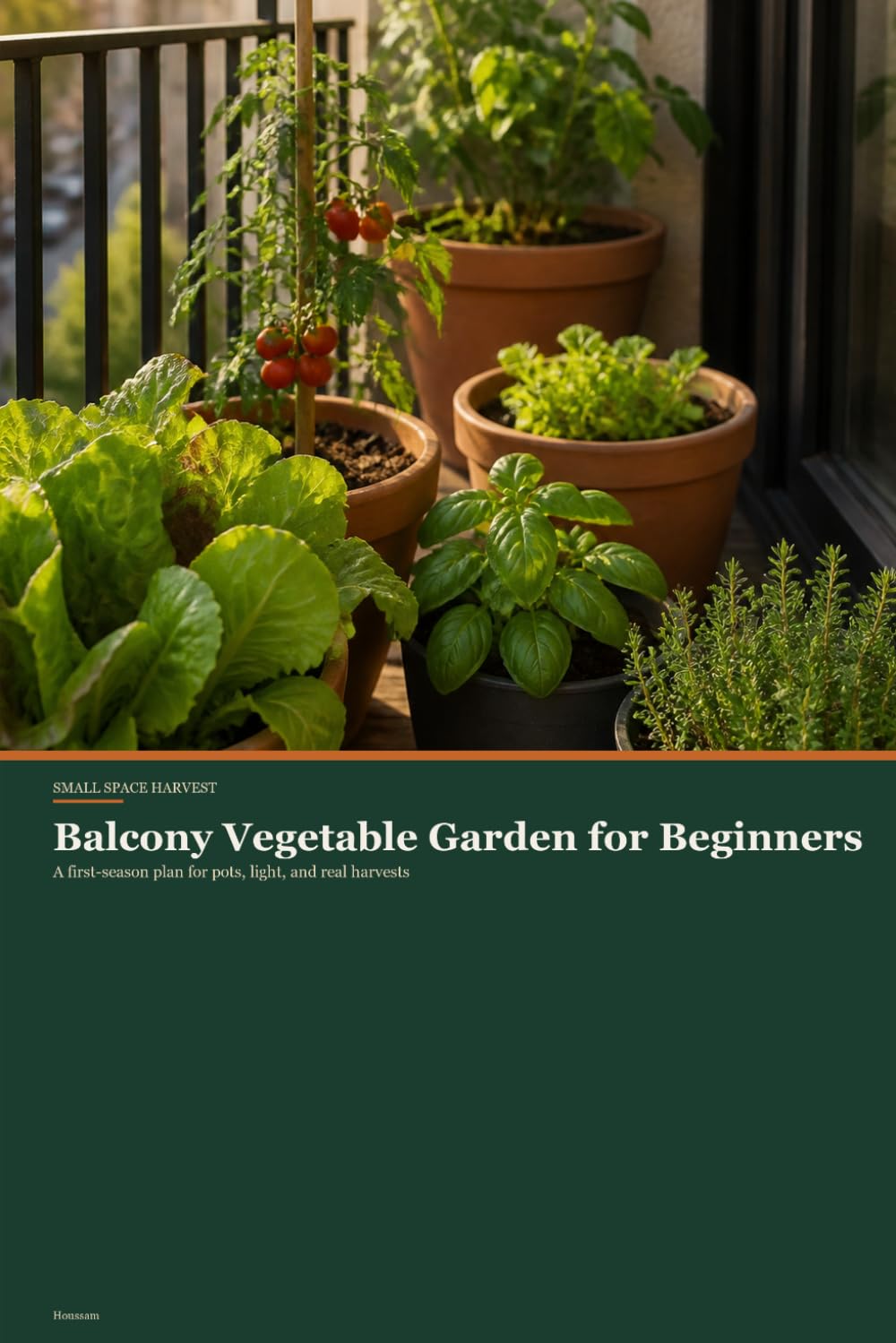 ler totalmente Balcony Vegetable Garden for Beginners: A first-season plan for pots, light, and real harvests