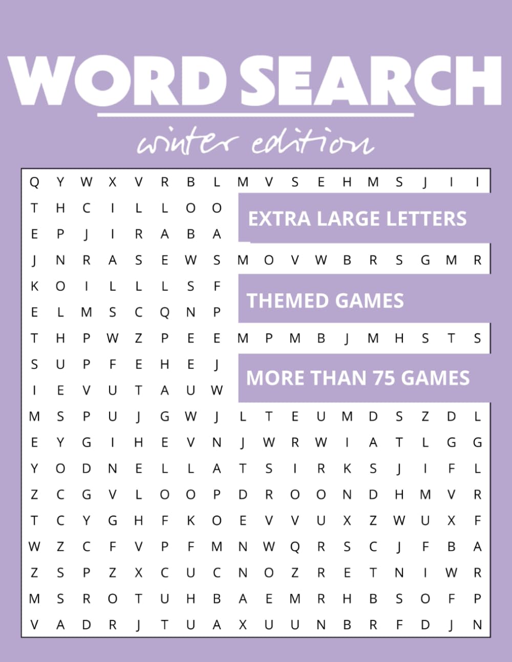 Word Search | Winter Themed | Extra Large Letters | 75+ Puzzles: A Cozy Winter Collection of Word Search Puzzles to Warm Your Mind baixar livro de graça