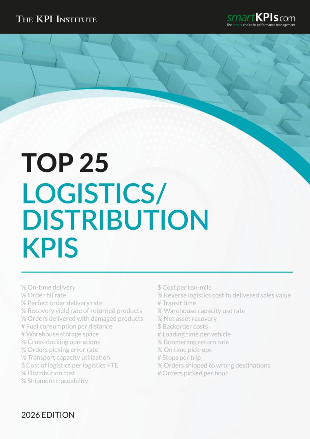Top 25 Logistics/Distribution KPIs - 2026 Edition baixar livro de graça