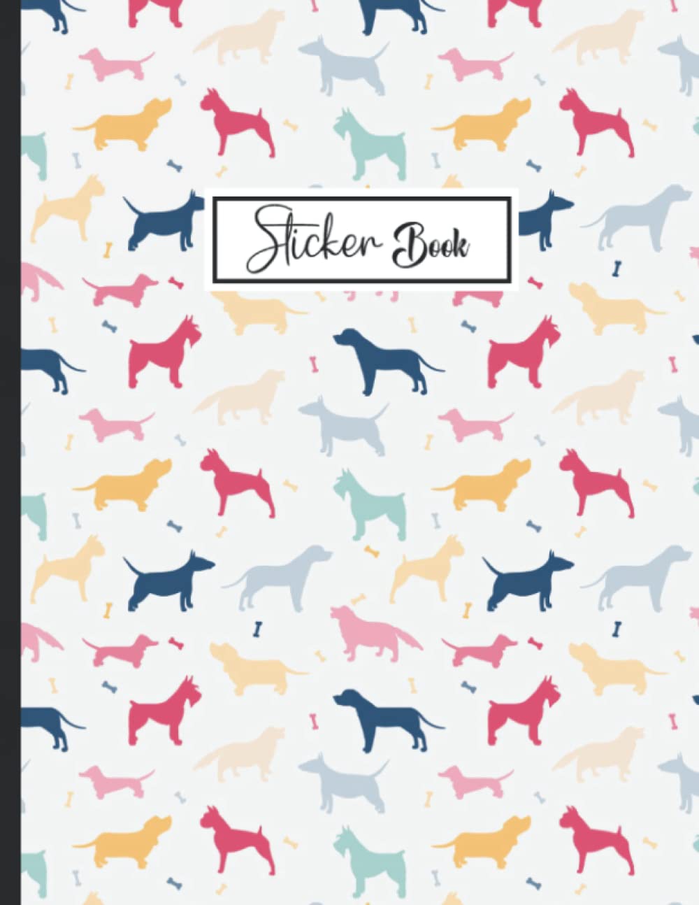 ler totalmente Sticker Book: Boxer Theme Sticker Book Collecting Album Blank Notebook.