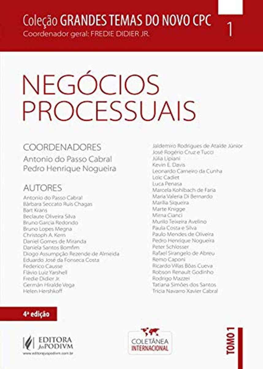 ler totalmente Negócios Processuais: Tomo 1