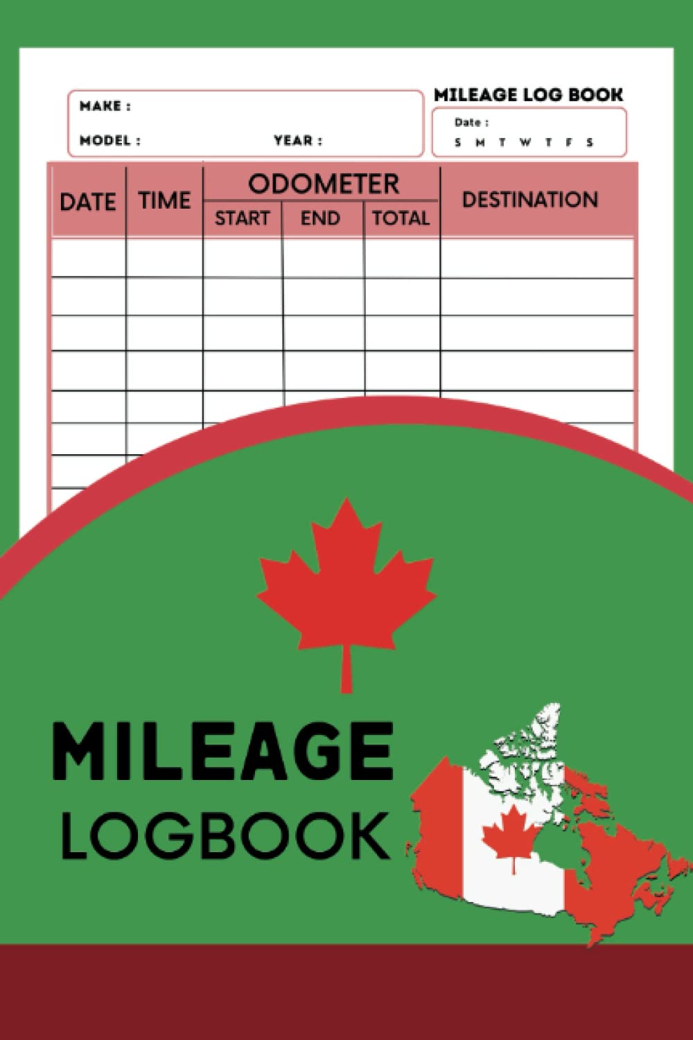 Mileage Log Book CANADA: Vehicle Mileage Journal for Business or Personal Taxes / Odometer Tracker Logbook for Automobile, Truck Or Car Owner /The... to Tracking Vehicle Expenses for Tax Purposes baixar o livro de graça