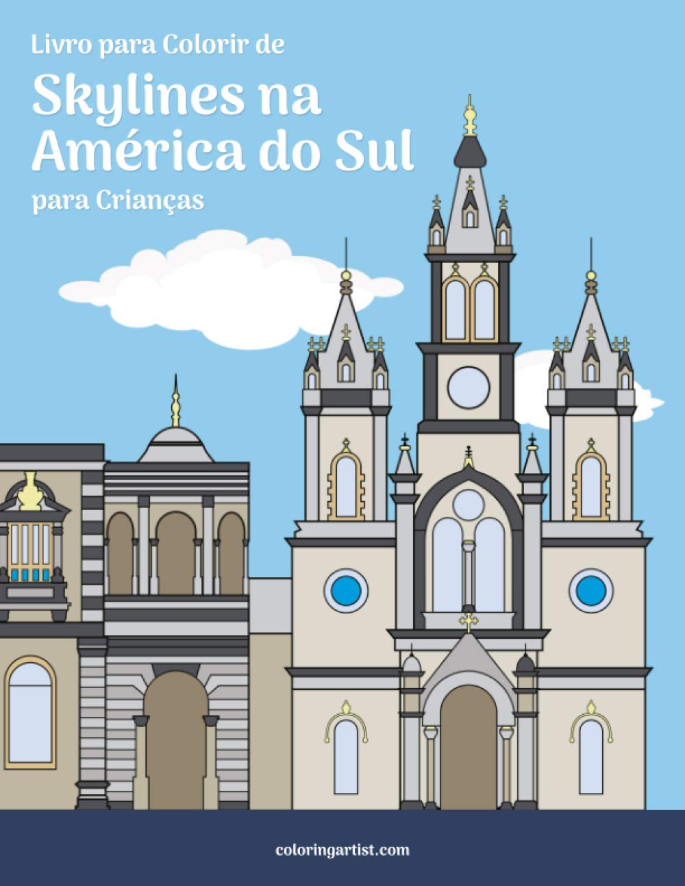 ler totalmente Livro para Colorir de Skylines na América do Sul para Crianças: 1