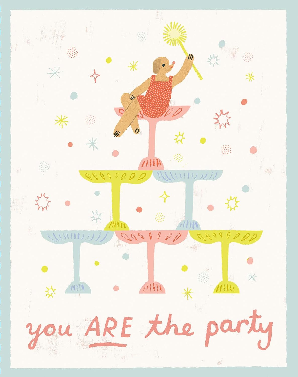 ler totalmente Love Muchly Greeting Cards: Birthday - You *are* the party. (Pack of 6)