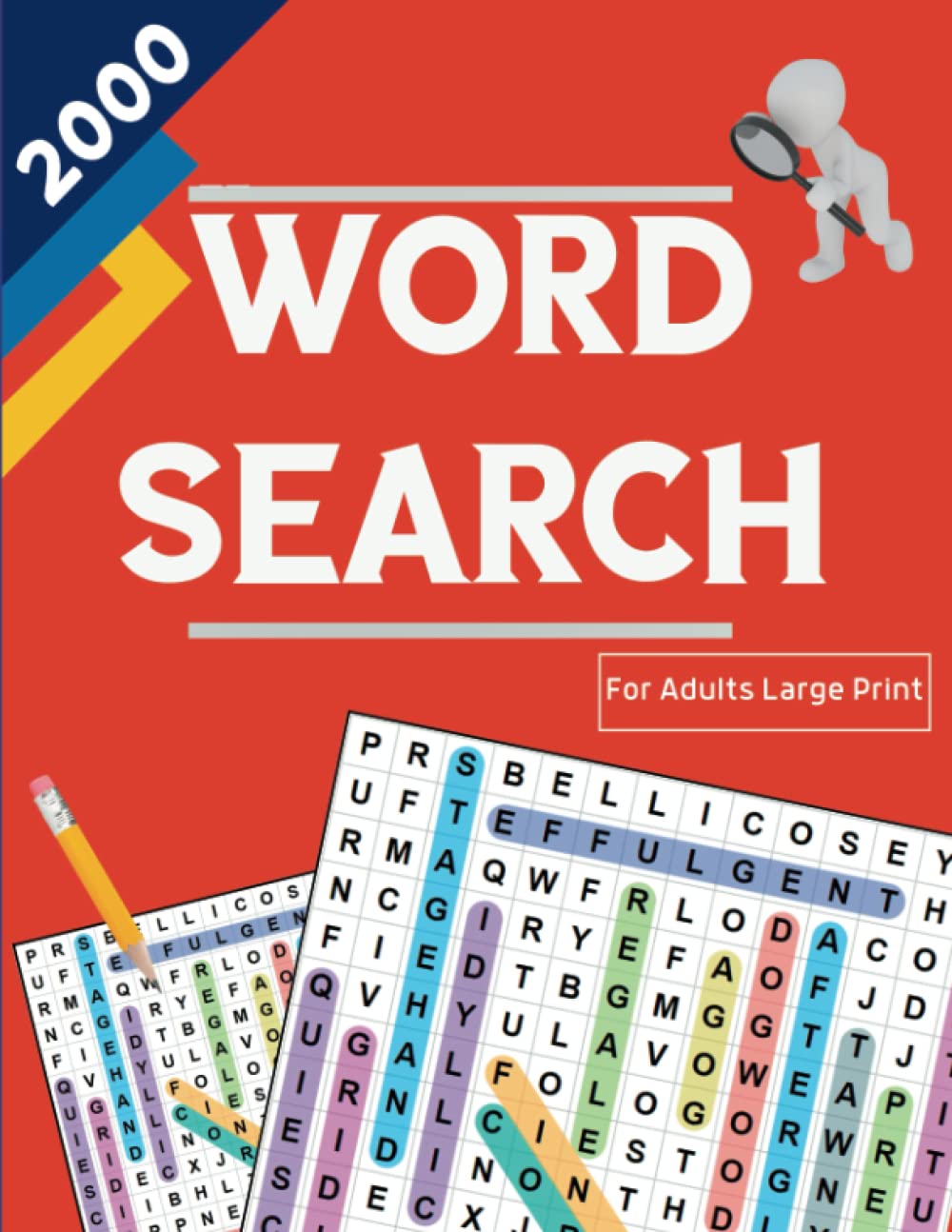 2000 Word Search for Adults Large Print (Memory Activity Book): Large Fonts for Adults,Seniors - The Brain Challenge and More ( wordsearch books for adults ) baixar livro de graça