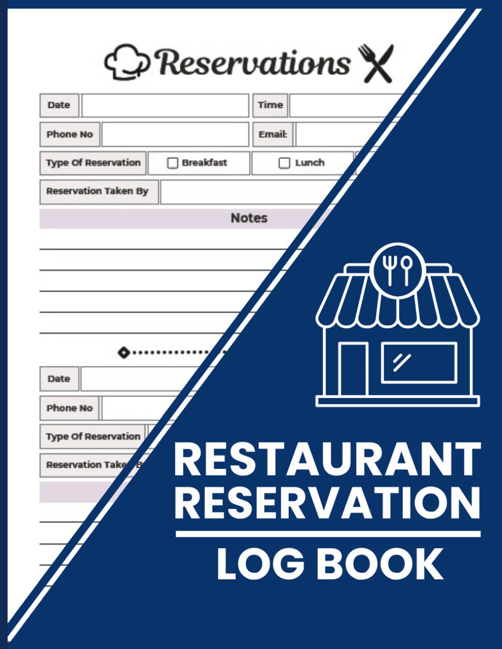 ler totalmente Restaurant Reservation Log Book: Track Contact Details, Meal Preferences, Special Requests, and Staff Notes in an Organized Reservation Ledger