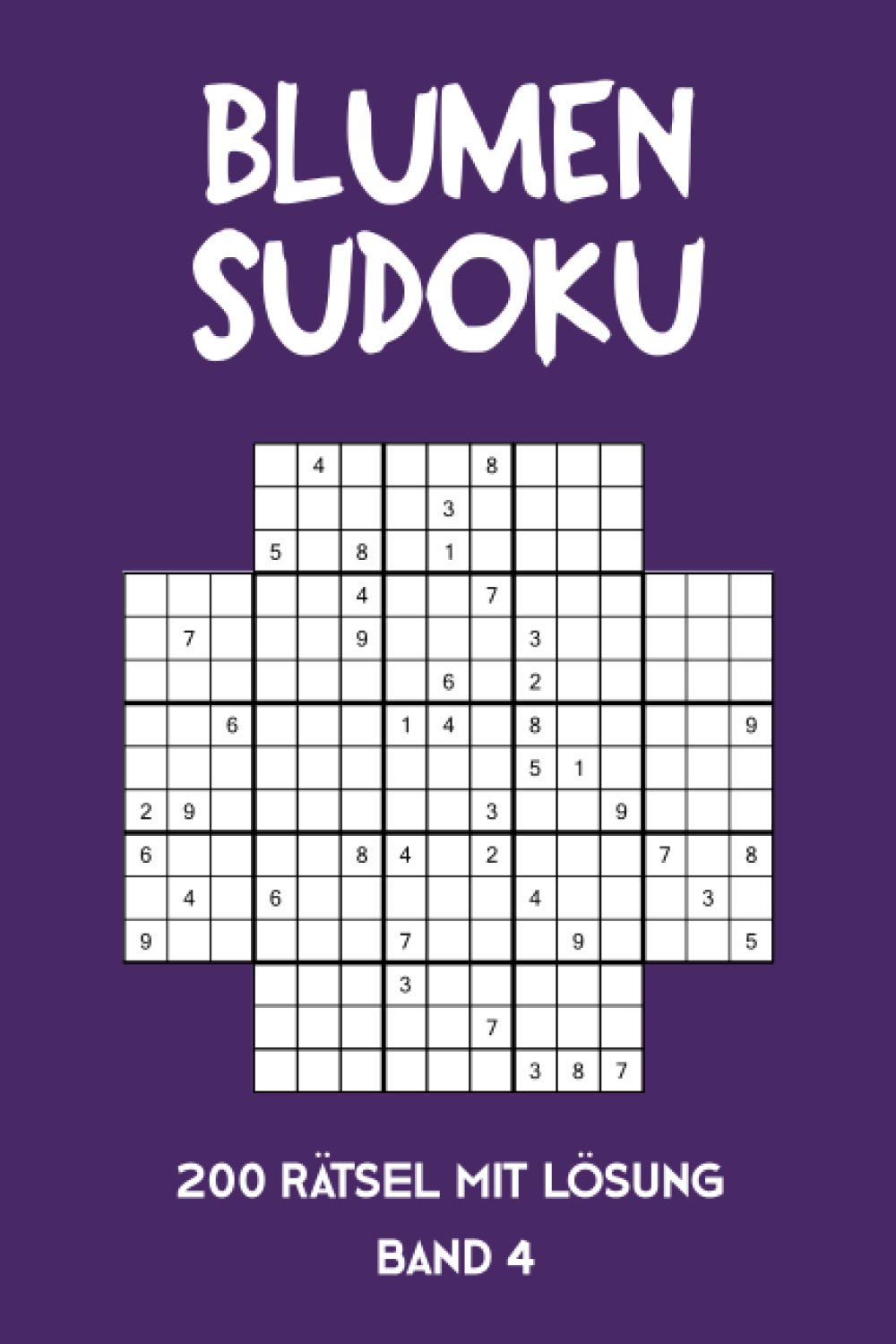 Blumen Sudoku 200 Rätsel mit Lösung Band 4: Sudoku Variation ähnlich wie Samurai-Sudoku (German Edition) baixar o livro de graça