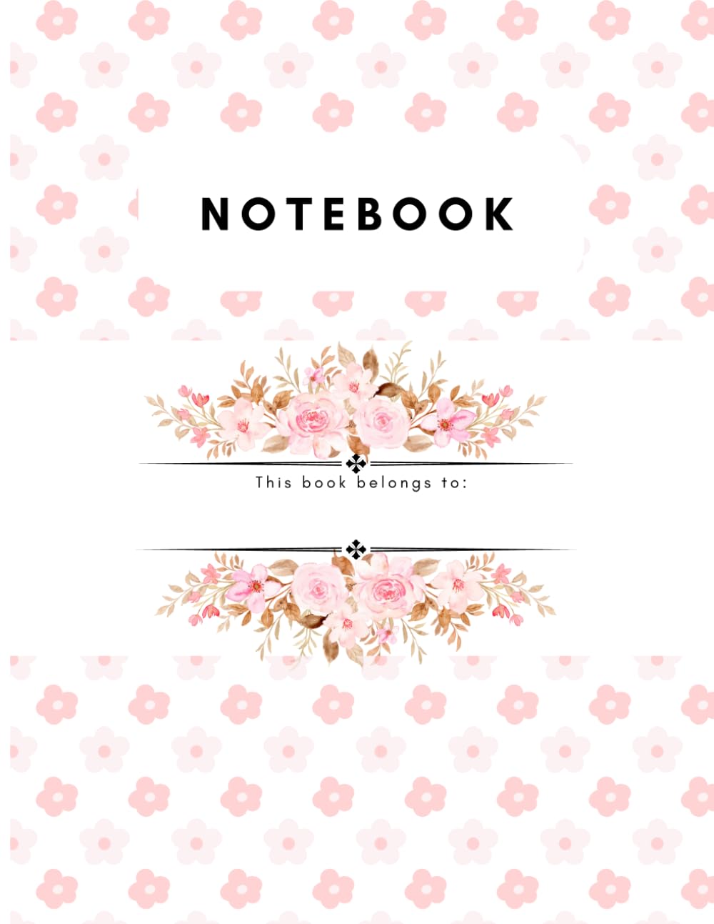ler totalmente Elegant Floral Notebook