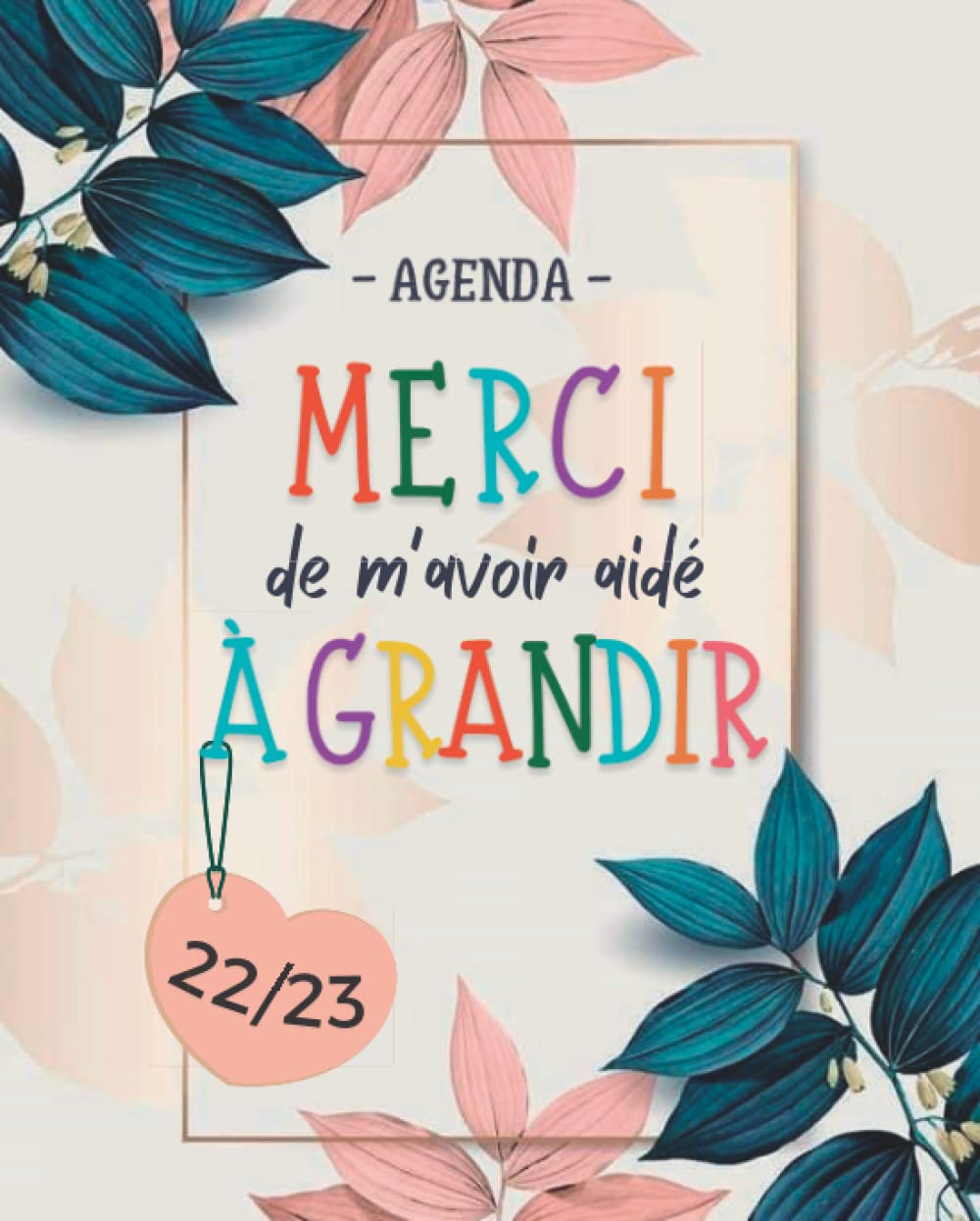 ler totalmente - AGENDA - Merci De M'avoir Aidé à Grandir: Planificateur et Organisateur Mensuel et Hebdomadaire | Cadeau Maitresse, Maitre, Institutrice, ATSEM, NOUNOU, AVS,.... (French Edition)
