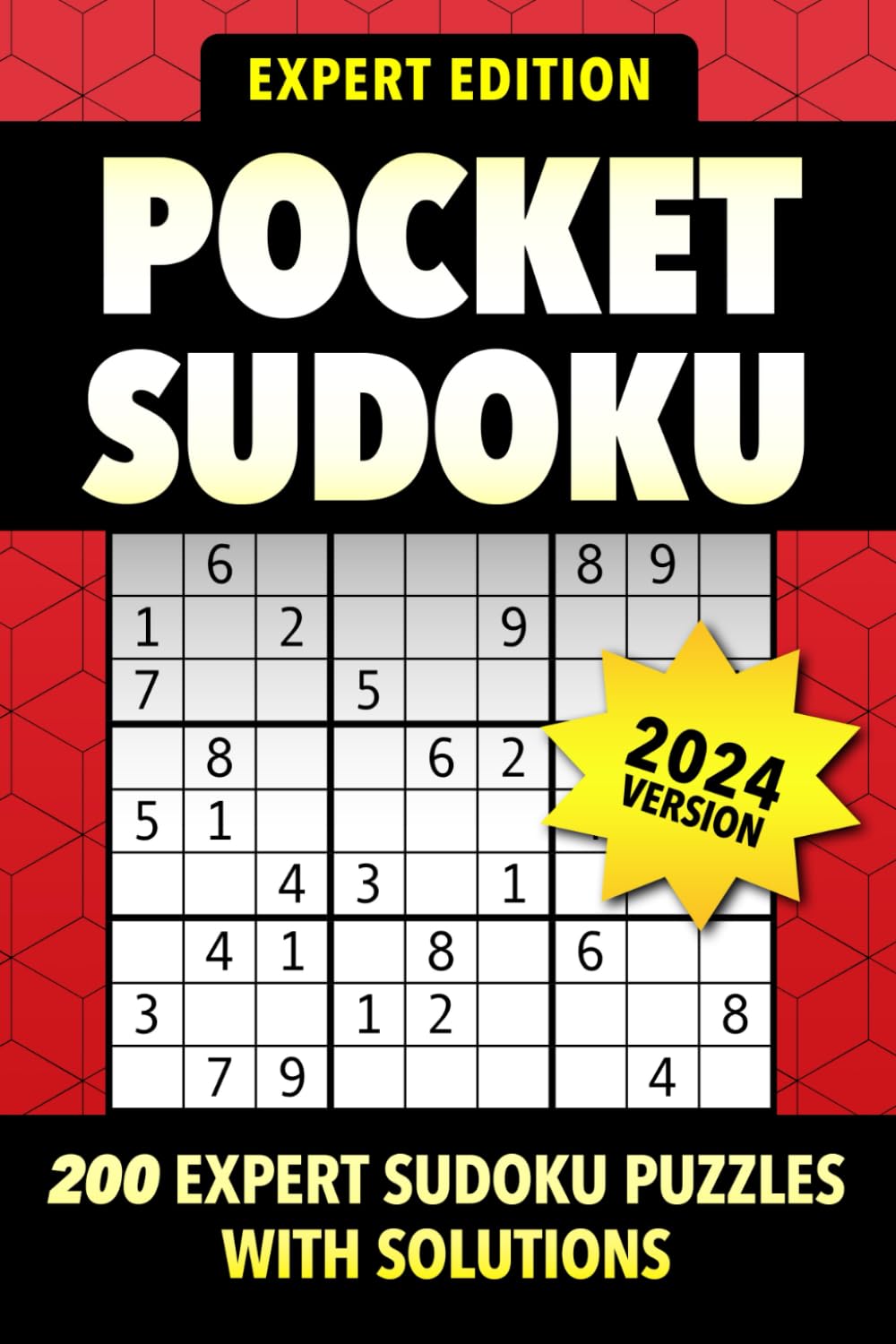 capítulo por capítulo baixar Pocket Sudoku Book for Adults - Travel Size Sudoku Games To Go - Small Size - VOL 4: 200 Puzzles - Expert Edition - 4x6 Inches (Pocket Puzzle Book) (Pocket Puzzle Books)