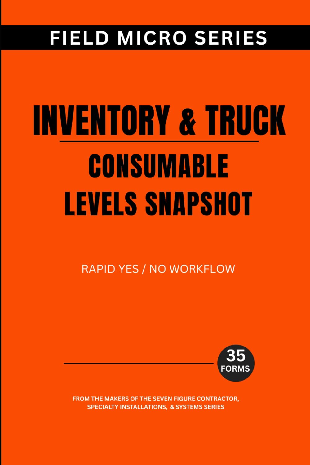 Inventory & Truck: Consumable Levels Snapshot (Field Micro Series)