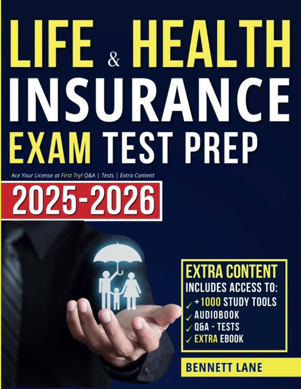 ler totalmente Life & Health Insurance Exam Test Prep: Ace Your License at First Try! Q&A | Tests | Study Aids