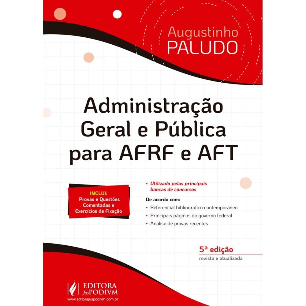 Administração Geral e Pública Para Afrf e Aft - 5ª Edição (2022) baixar o livro de graça