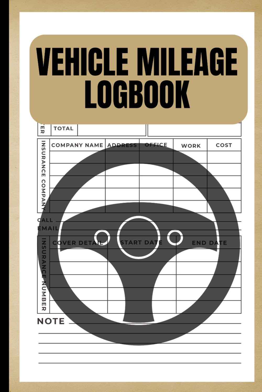 ler totalmente VEHICLE MILEAGE LOGBOOK: MILEAGE JOURNAL FOR BUSINESS AND PERSONAL USE, WITH ADDITIONAL SPACE FOR NOTES. HANDY SIZE FOR EASE OF USE.