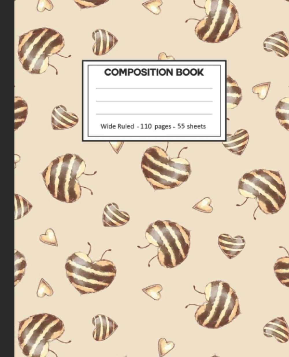 ler totalmente Composition Notebook: Composition Notebook with Bee for School.