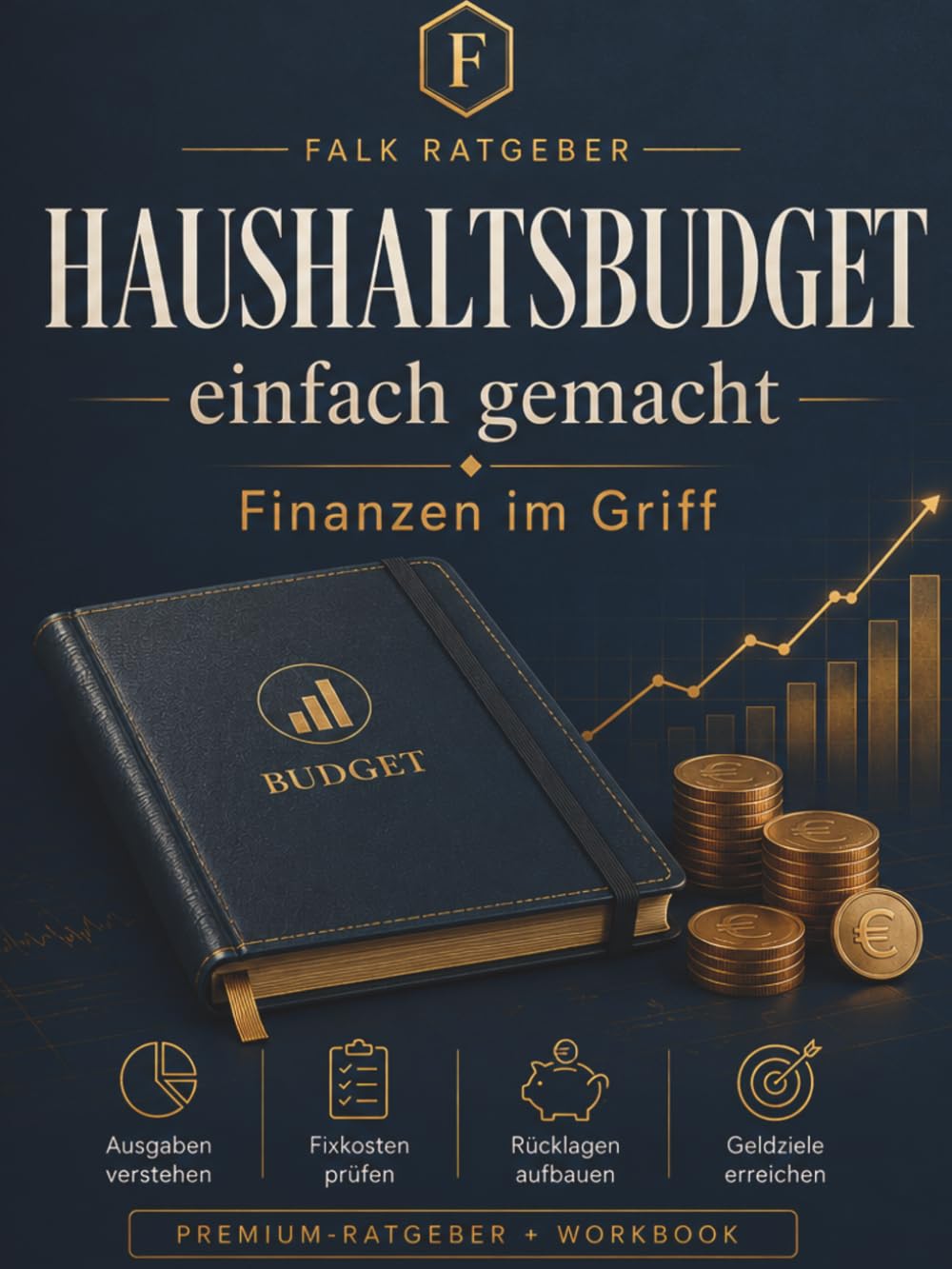 Haushaltsbudget einfach gemacht: Finanzen im Griff: Ausgaben verstehen, Fixkosten prüfen, Rücklagen aufbauen und persönliche Geldziele erreichen (FALK Ratgeber) (German Edition) baixar o livro de graça