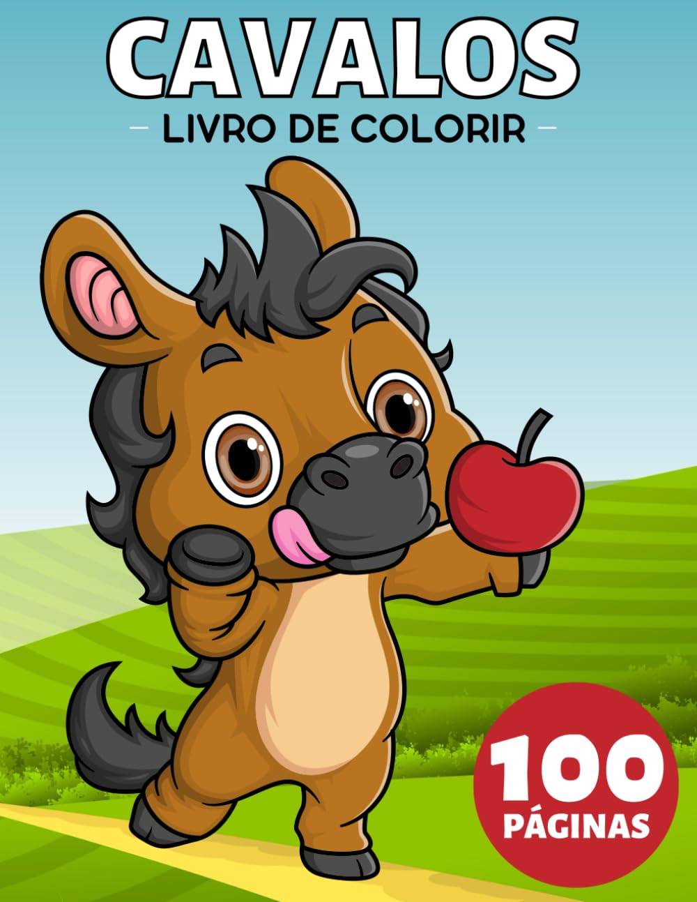 ler totalmente Cavalos Livro de Colorir para Crianças: Presente Fofo para Relaxamento, Alívio do Estresse e Ansiedade (Portuguese Edition)