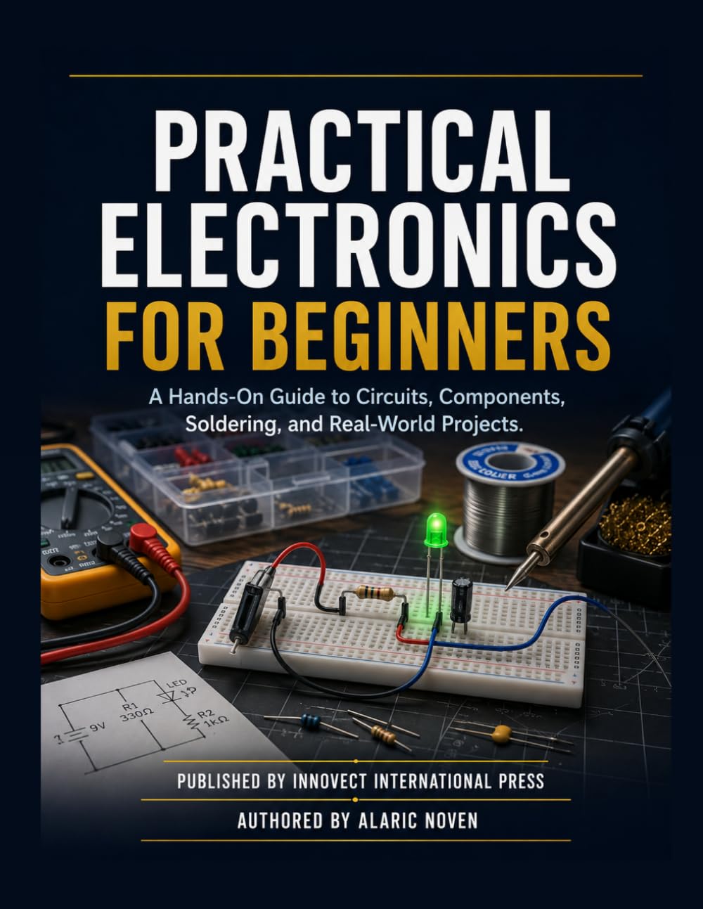 ler totalmente Practical Electronics for Beginners: A Hands-On Guide to Circuits, Components, Soldering, and Real-World Projects