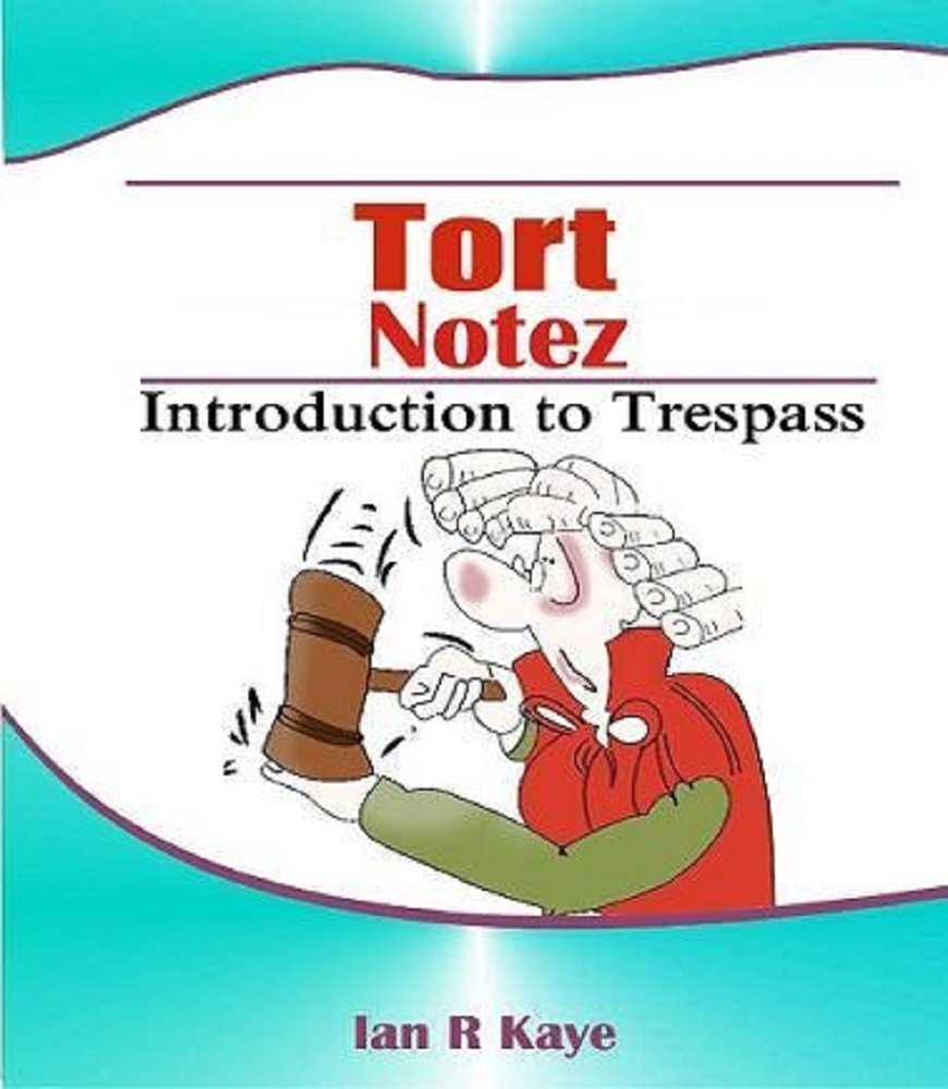 ler totalmente Tort Notez: Introduction to Trespass (Law Notez) (English Edition)
