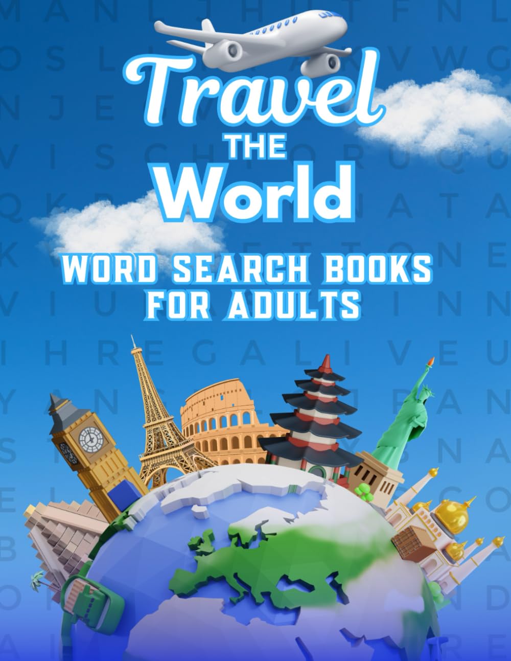 Travel The World Word Search Books for Adults: A Journey Through Words baixar livro de graça