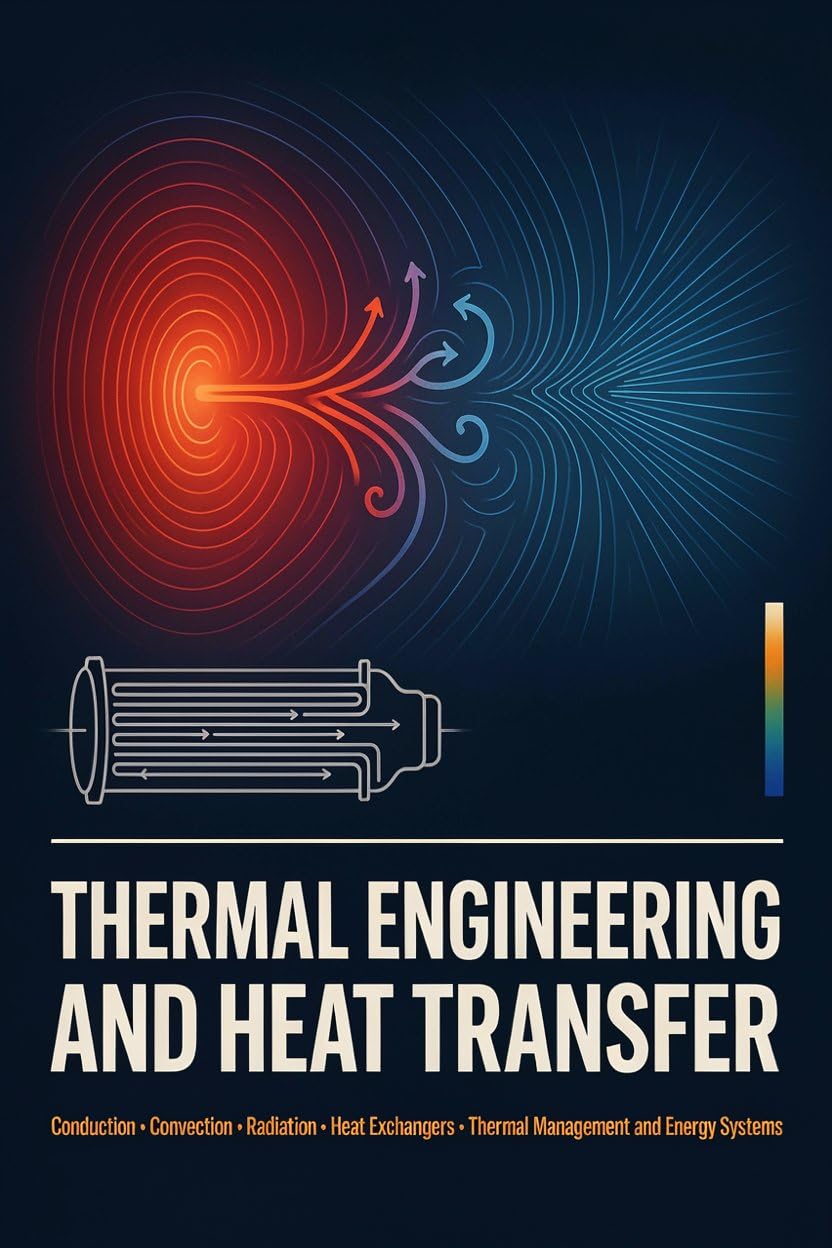 ler totalmente THERMAL ENGINEERING AND HEAT TRANSFER: Conduction Convection Radiation Heat Exchangers Thermal Management and Energy Systems (English Edition)
