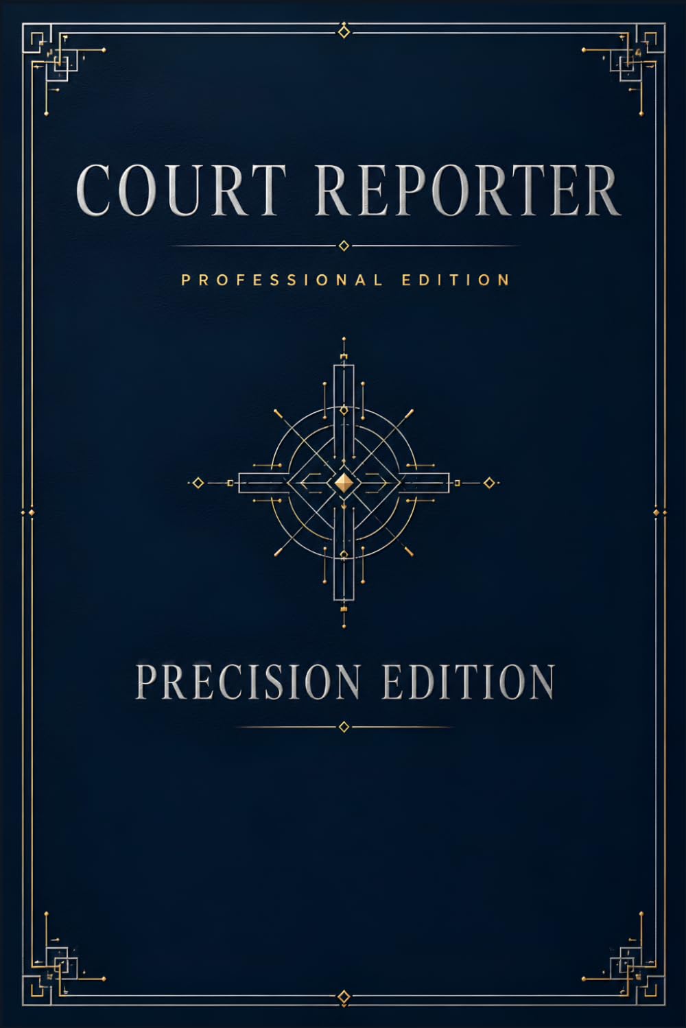 capítulo por capítulo baixar Precision Edition: Premium Lined Notebook for Court Reporters, Stenographers, Legal Professionals, Court Reporting Students, and Deposition Notes