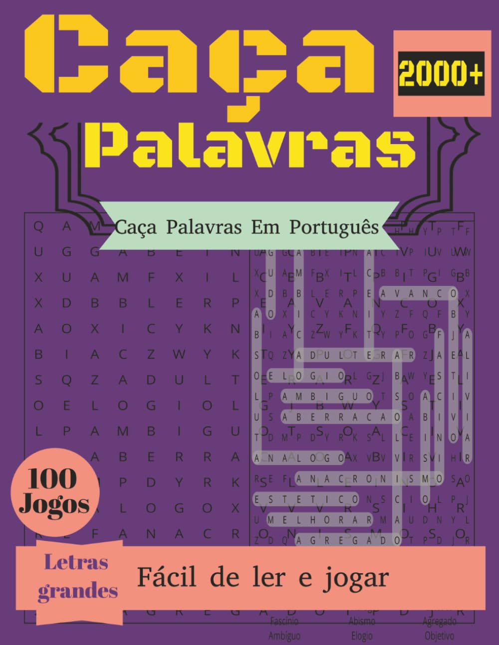 ler totalmente Caça Palavras: Caça-palavras em português,com fácil leitura e impressão sobre o Brasil, português, quebra-cabeças e muito mais | 8 x 11 polegadas, 204... feriados e momentos de relaxamento.