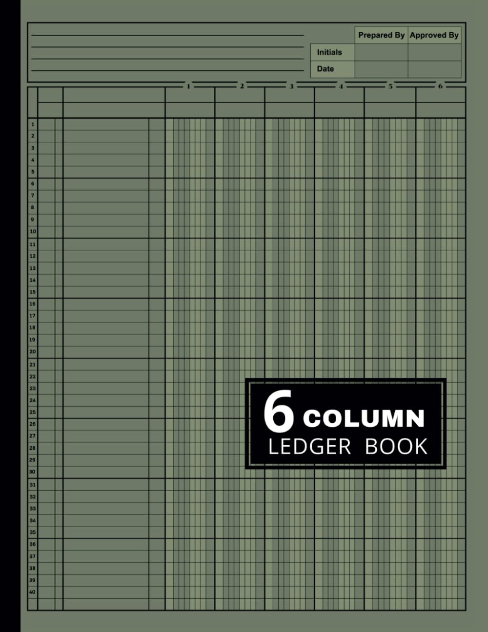 6 Column Ledger Book: Accounting Ledger Book for Bookkeeping | Columnar Pad Journal Notebook | Six Column Ledger Book | Income and Expense Log Book for Small Business and Personal Finance baixar livro de graça