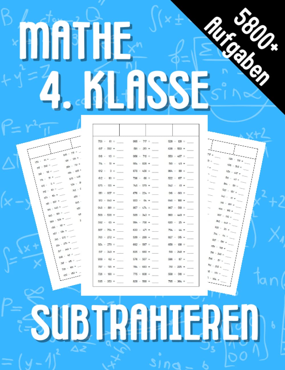ler totalmente Mathe 4. Klasse Subtrahieren: Übungsheft um Denken und Rechnen spielend zu fordern (German Edition)