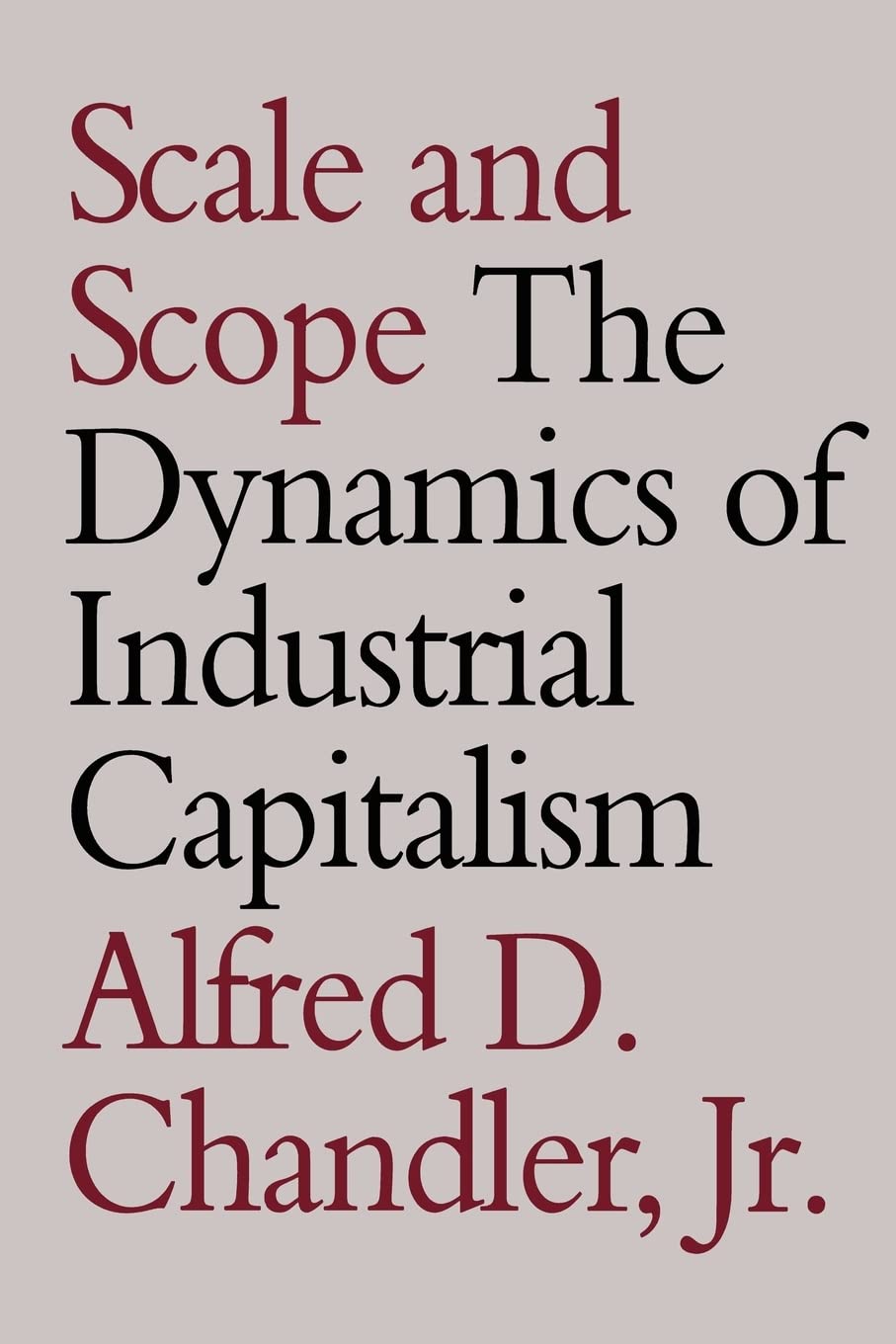 capítulo por capítulo baixar Scale and Scope: The Dynamics of Industrial Capitalism