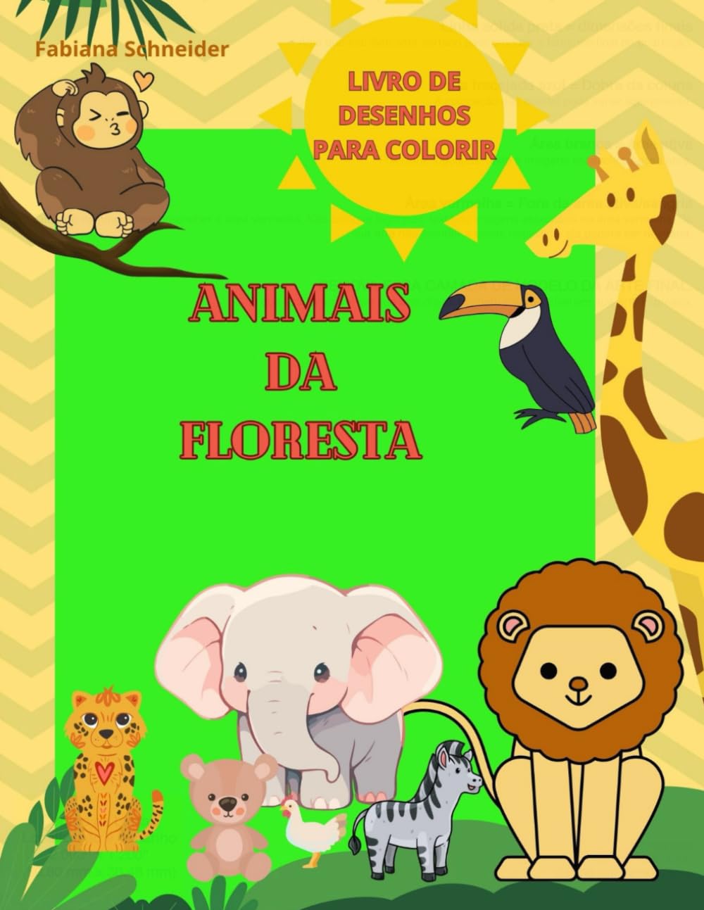 ler totalmente ANIMAIS DA FLORESTA: LIVRO PARA COLORIR (Portuguese Edition)