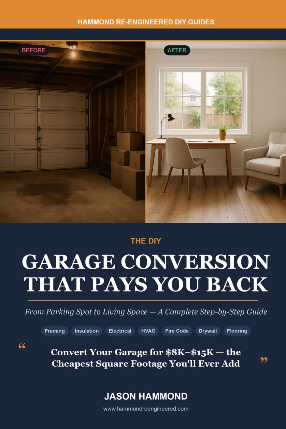 ler totalmente The DIY Garage Conversion That Pays You Back: From Parking Spot to Living Space - A Complete Step-by-Step Guide