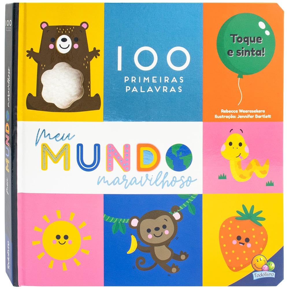 100 Primeiras Palavras - Toque e Sinta: Meu Mundo Maravilhoso baixar o livro de graça