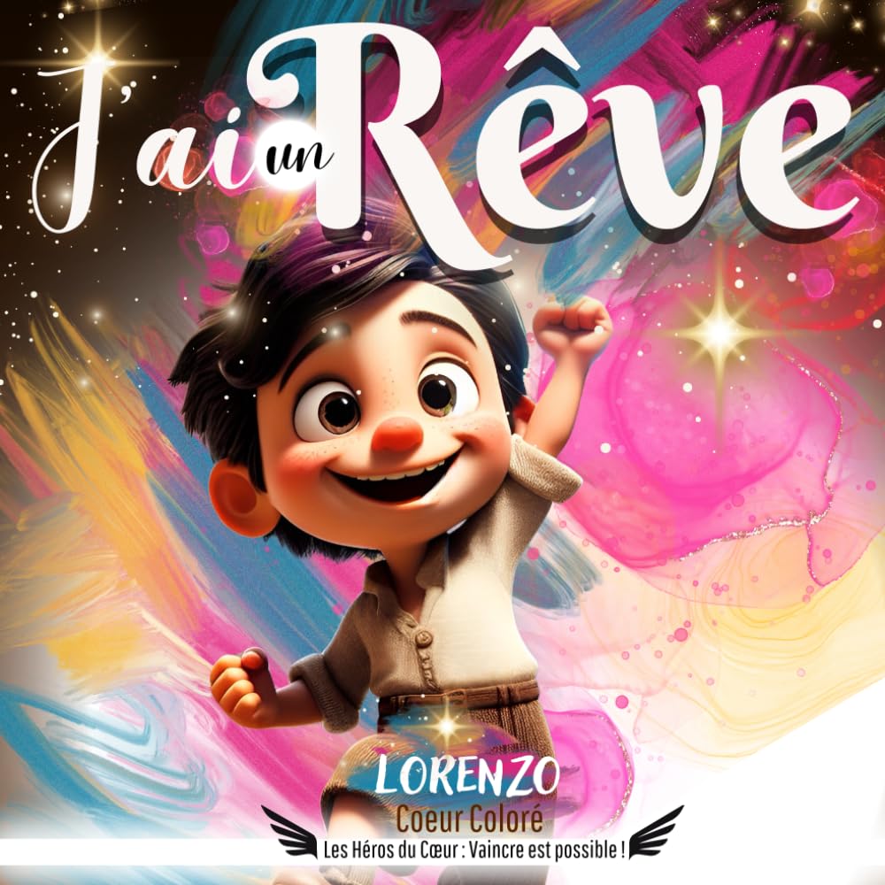 capítulo por capítulo baixar J'ai un rêve: Lorenzo coeur coloré, les héros du coeur: Vaincre est possible ! Un Livre Illustré pour les enfants de 6 à 10 ans pour développer la... pour Garçons et Filles. (French Edition)