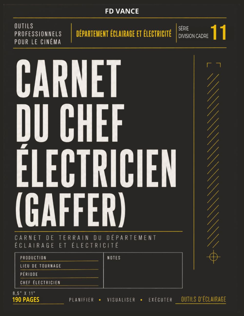 ler totalmente Carnet du Chef électricien (Gaffer): Carnet professionnel pour la configuration de l'éclairage, le suivi des équipements, la distribution électrique... (Frame Division Series) (French Edition)