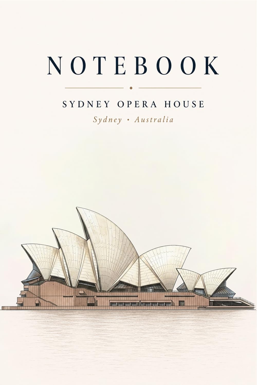 capítulo por capítulo baixar Sydney Opera House Notebook: Minimalist Lined Notebook | 120 Pages | 6 × 9 Inches