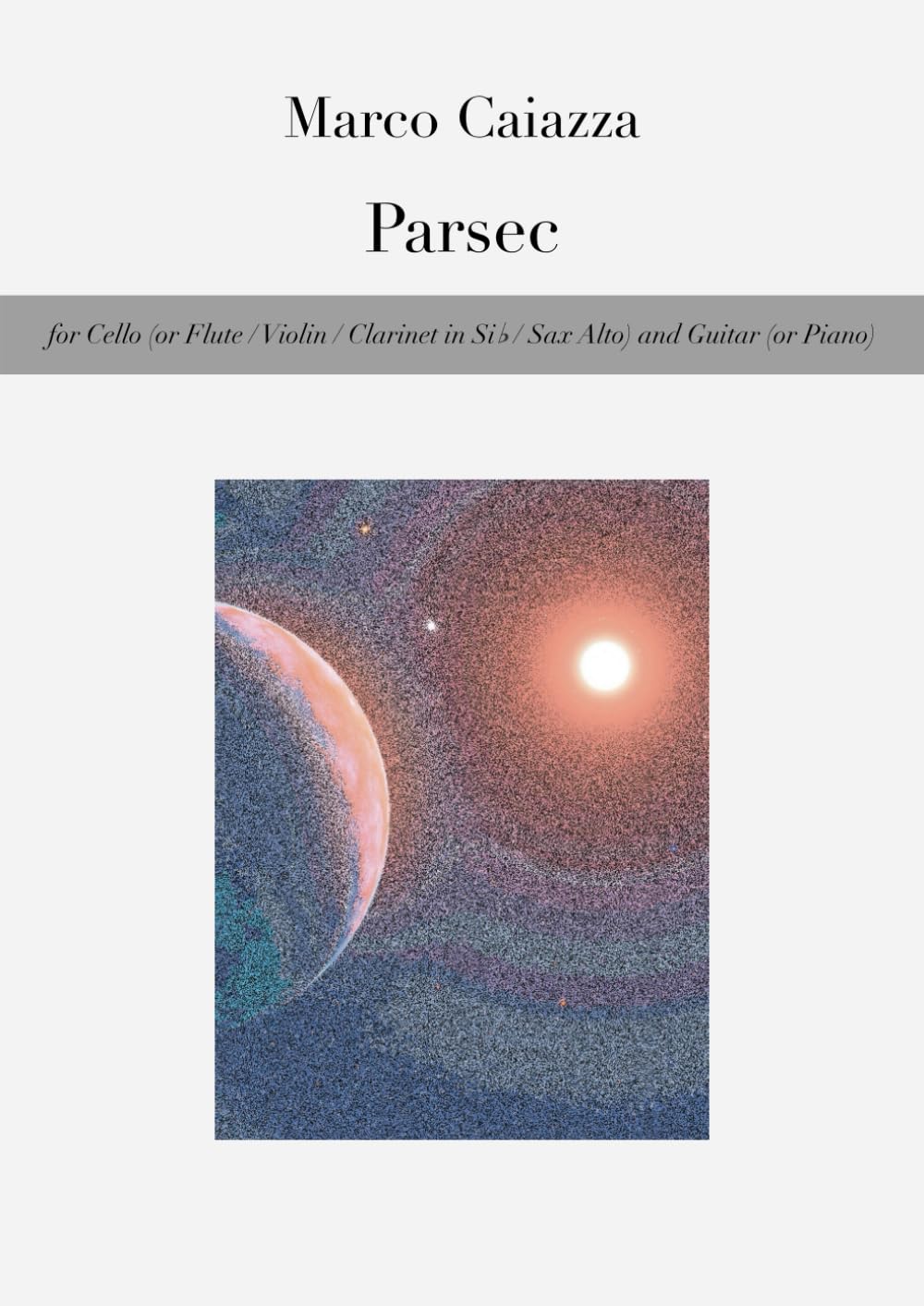 capítulo por capítulo baixar Parsec: for Cello (or Flute / Violin / Clarinet in Si b / Sax Alto) and Guitar (or Piano)