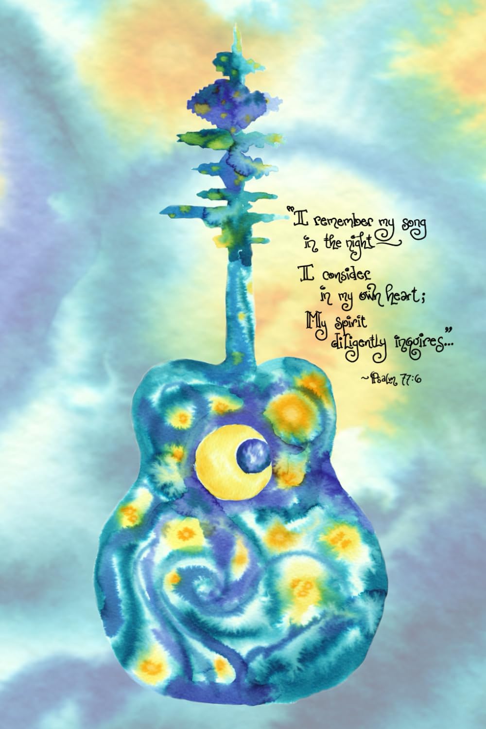 capítulo por capítulo baixar Christian Music Journal: "Song in the Night" Edition, Psalm 77:6: 180 Lined Pages for Prayers, Thoughts, and Inspirations