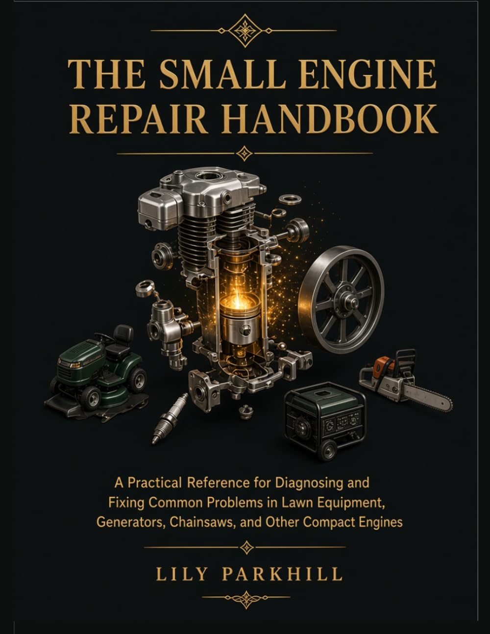 ler totalmente The Small Engine Repair Handbook: A Practical Reference for Diagnosing and Fixing Common Problems in Lawn Equipment, Generators, Chainsaws, and Other Compact Engines