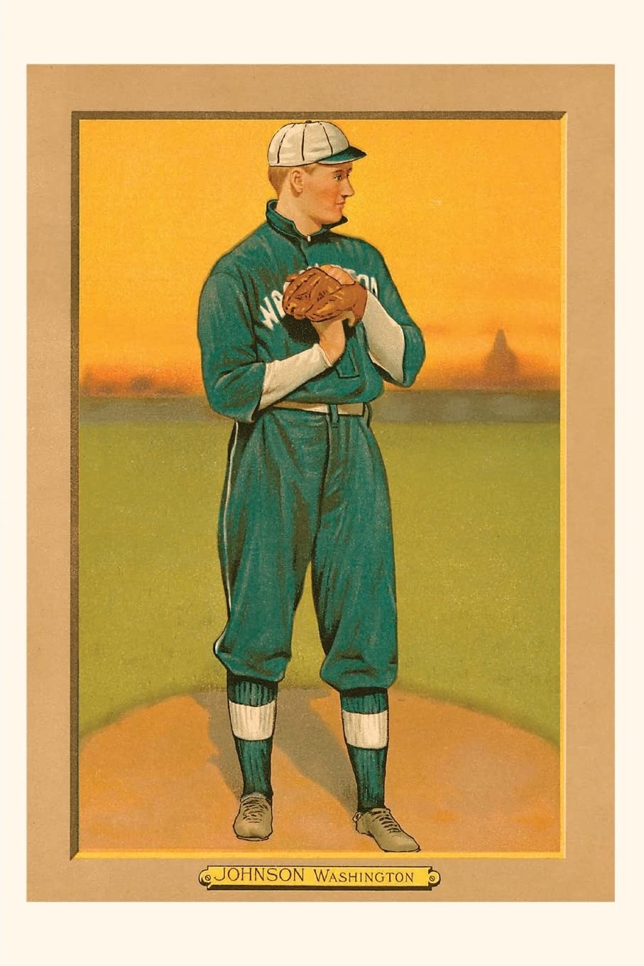 capítulo por capítulo baixar Vintage Journal Early Baseball Card, Walter Johnson