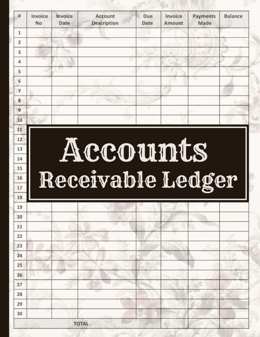 Accounts Receivable Ledger: Accounts Receivable Organizer and Bill Tracker for Small Businesses and Personal Finance to Track Payments and Manage Finances Easily. baixar o livro de graça