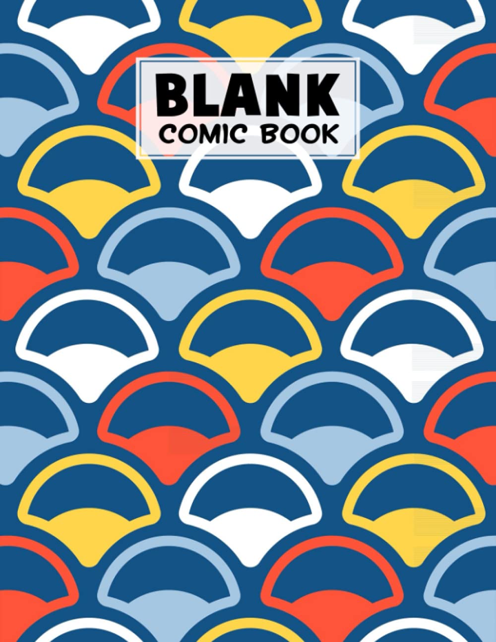 Blank Comic Book: Mermaid Glitter Scales Cover, Draw Your Own Comics - 120 Pages of Fun and Unique Templates - A Large 8.5" x 11" Notebook by Liesbeth Hirsch baixar livro de graça