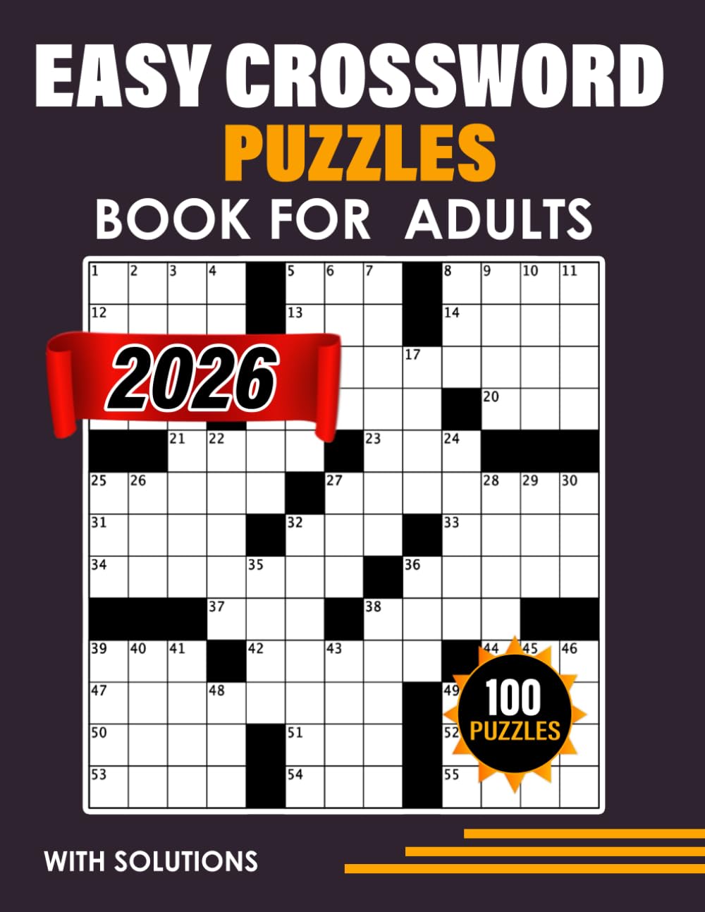 2026 Easy Crossword Puzzles Book For Adults: Fun and Relaxing Easy to Medium Crossword Puzzles Book For Adults, Seniors with Solutions baixar o livro de graça