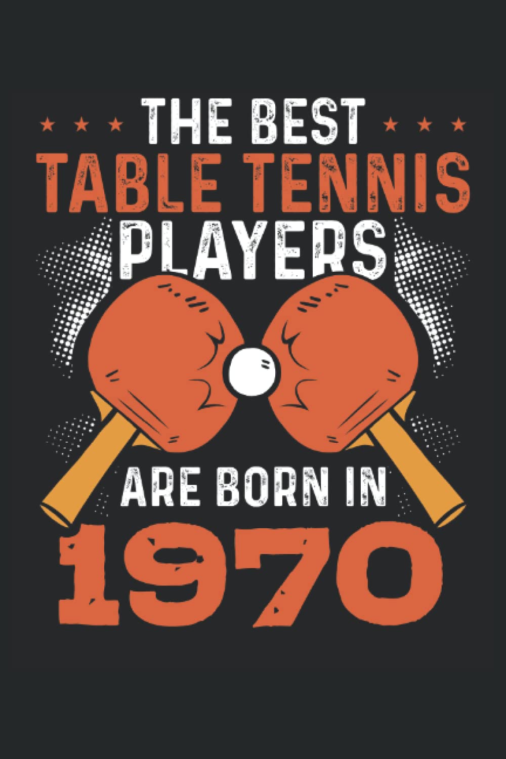 The best table tennis players 1970: Dot Grid Jounal ToDo Exercise Book or Diary 6" x 9" (15.24 x 22.86 cm) 120 pages baixar livro de graça